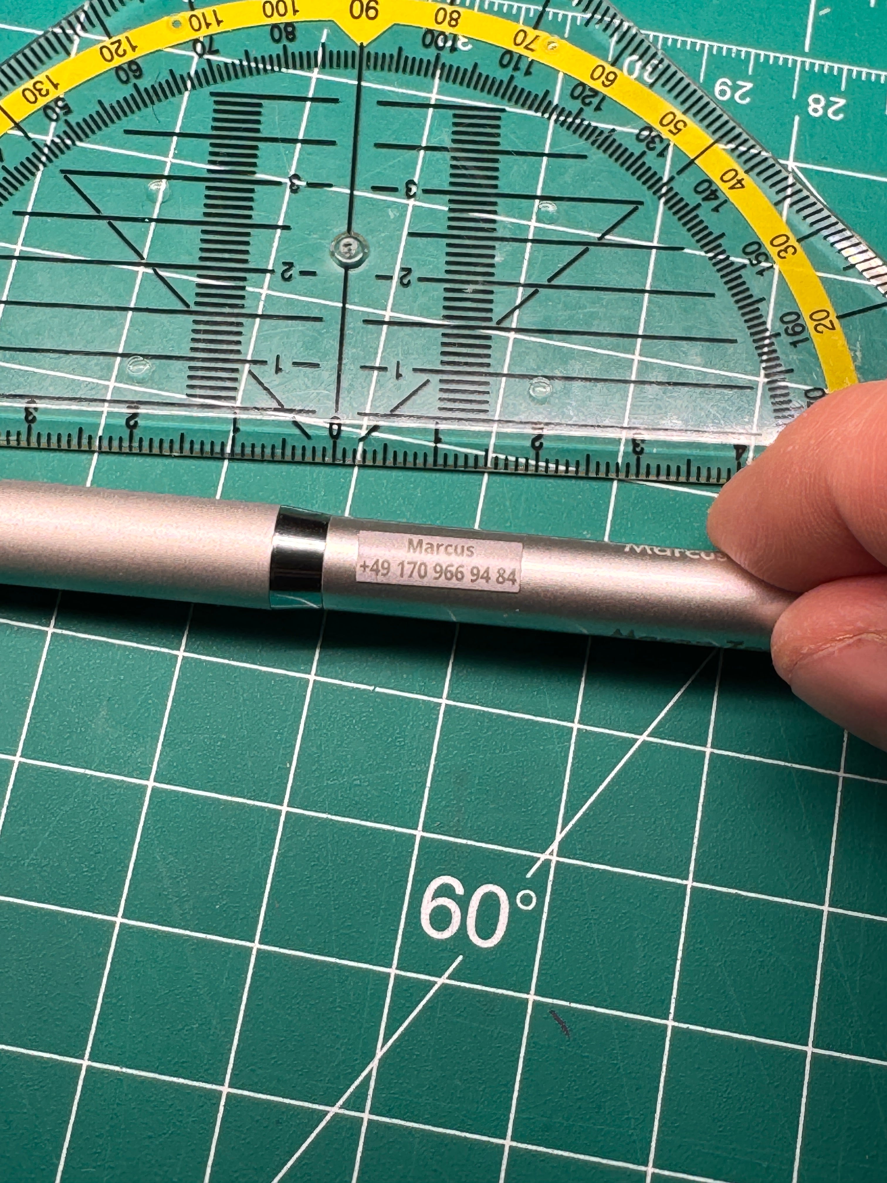 Ultra-Mini iD-Aufkleber - 42 St. (1,5 cm x 0,5 cm) - 1 Zeile