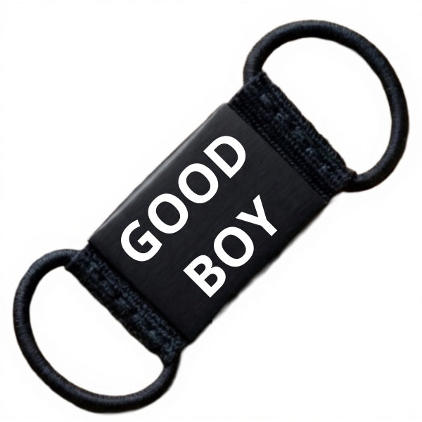 Lautlose Hinweis-Hundemarke "GOOD BOY"