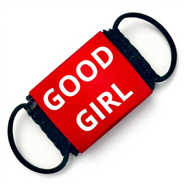 Lautlose Hinweis-Hundemarke "GOOD GIRL"