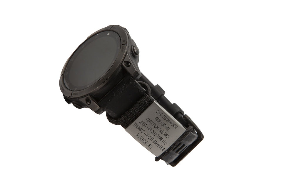SOS iD-Tag gray for watches