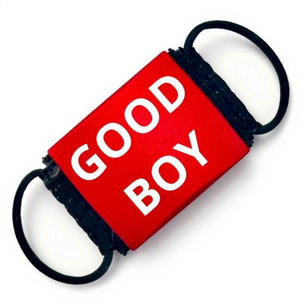Lautlose Hinweis-Hundemarke "GOOD BOY"